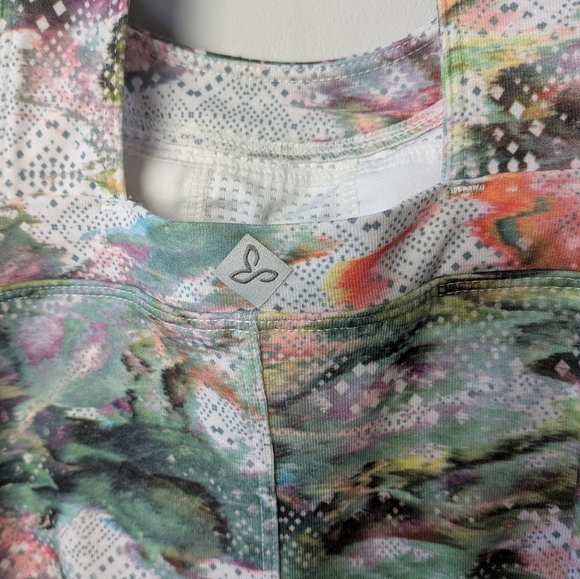 PRANA Cantine Outdoor Women Sleeveless Dress Inside Support Size S Colorful - Picture 8 of 12